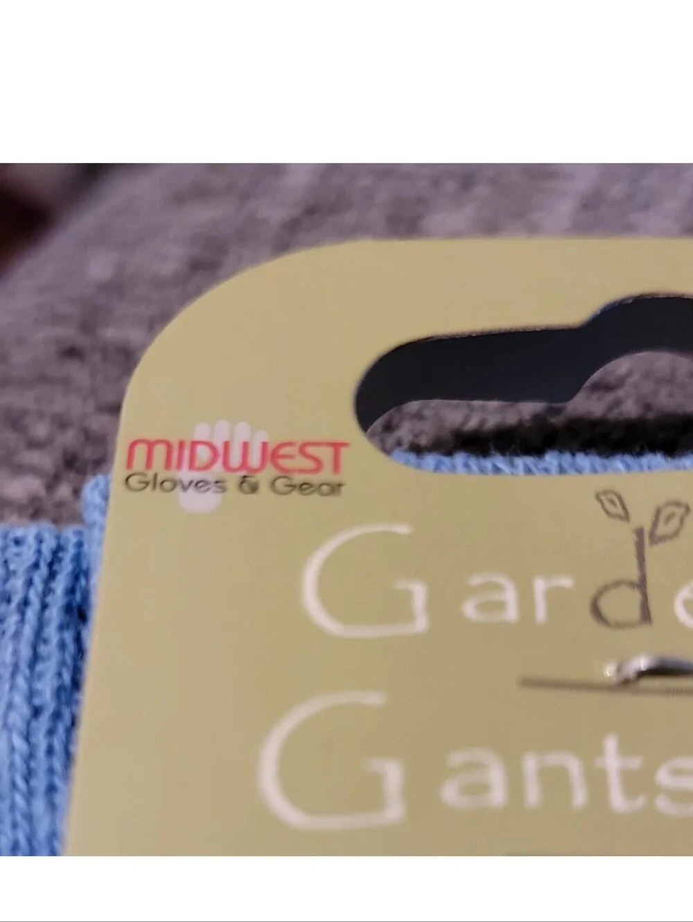 MidWest Garden Gloves, Women's One Size Fits All Blue Jersey/Latex